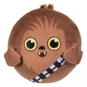 🆕 Disney Star Wars Chewbacca Crinkle Squeaker Plush Dog Toy